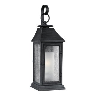 Sean Lavin by Visual Comfort Studio Shepherd Large Lantern, Dark Weathered Zinc For Sale