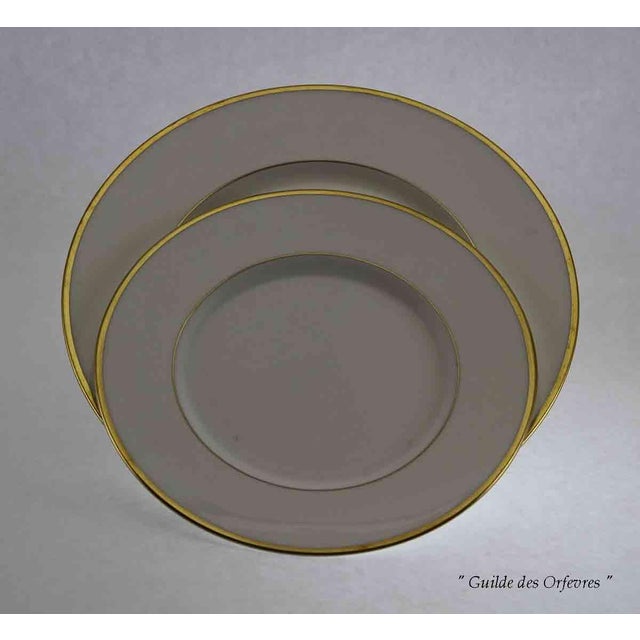 Ceramic 1950’s Vintage Wedgwood California Bone China Set, Gold Rim- 102 Pieces For Sale - Image 7 of 12