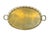 Metal Vintage Brass Faux Bamboo Oval Tray / Drinks / Side / Accent Table With Folding Stand, in the Manner of Maison Baguès For Sale - Image 7 of 10
