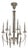 Art Deco Period Eight Arm Chandelier Germany circa 1930 For Sale