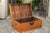 1920s Asian Camphor Wood Box with Traditional Lockset and Lateral Handles For Sale - Image 9 of 12