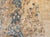 Vintage Kerman Rug, Hand-Knotted Wool, Floral Pattern, Ivory & Blue, 5x7 For Sale - Image 12 of 15