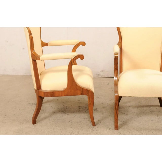 Early to Mid 20th Century French Fauteuils - A Pair For Sale - Image 9 of 12