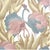Modern Polished Cotton Fabric With Tropical Flamingo Design, 9 Yards Total For Sale - Image 4 of 5