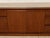 Mid 20th Century Vintage Mid-Century Modern Walnut Credenza With Glass Top For Sale - Image 5 of 12