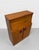 Wood Mid Century Modern Teak Bar Cabinet | Mirrored Home Bar With Drop-Down Serving Surface, C. 1960’s For Sale - Image 7 of 14