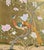 Hand‑Painted Gold Foil Chinoiserie Mural Panels, Exotic Bird & Floral Motifs, Set of 2 For Sale - Image 4 of 4