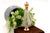 Metal Perfume Bottle in Cut Glass with Gold Applications For Sale - Image 7 of 7