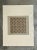 Paper Vintage Geometric Tile Design Serigraph For Sale - Image 7 of 12