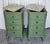 Vintage Pair of Nightstands, French Louis XVI Style Marble-Top For Sale - Image 10 of 18