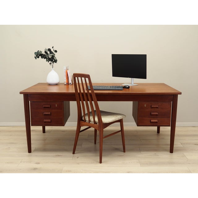 Danish Teak Desk from Børge Mogensen, 1960s For Sale - Image 3 of 18