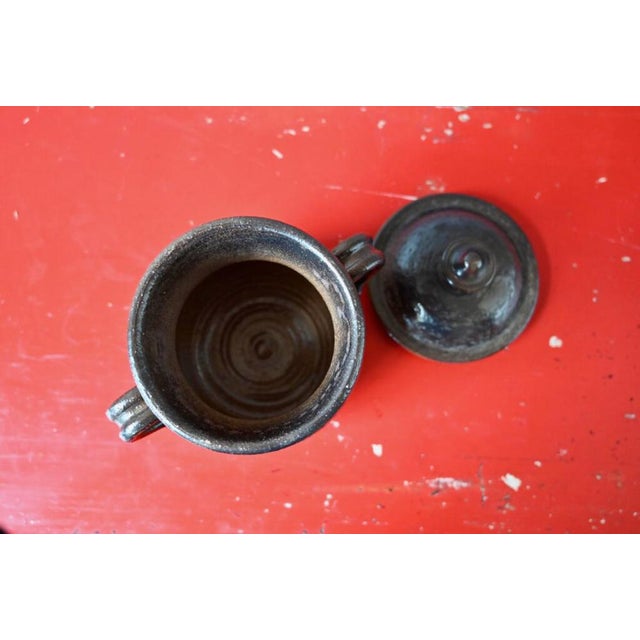 1970s Covered Pot by Jean Marais, 1970s For Sale - Image 5 of 10