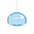Aqua Blown Glass Pendant Light by Artem Zakharchenko-Halytskyi For Sale - Image 4 of 6