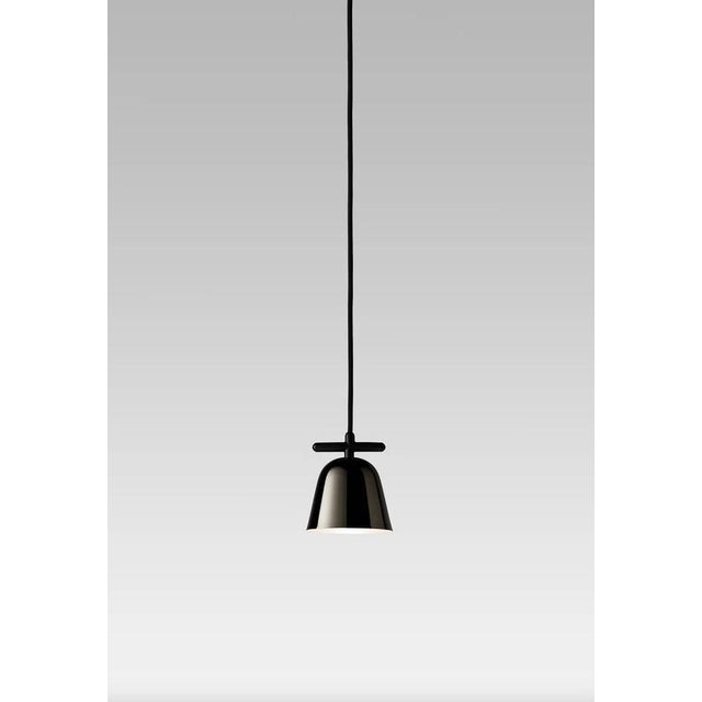 Black Golden Lighto T Pe Glossy Suspension Lamp by Jaime Hayon for Parachilna For Sale - Image 8 of 11
