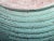 Late 20th Century Ribbed Pottery Planter With Green Volcanic Lava Crater Glaze For Sale - Image 17 of 18