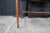 Antique American Sheraton Inlaid Mahogany Marble Top Writing Desk Library Table For Sale - Image 6 of 14