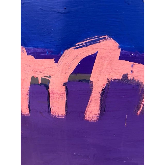 Contemporary Abstract Mixed Media by Artist Jeffrey Jonczyk, 33.5” X 33.5” Square For Sale - Image 3 of 7