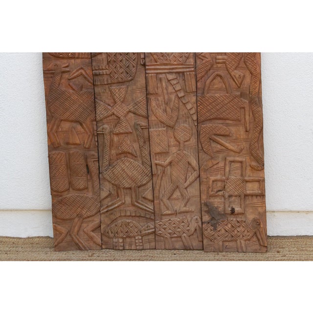 Sanctuary Sentinel Grand Nigerian Nupe Door For Sale In Los Angeles - Image 6 of 8