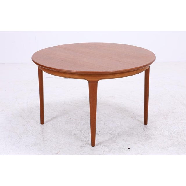 Vintage Danish Extendable Dining Table in Teak by Johannes Andersen, 1960s For Sale - Image 14 of 16