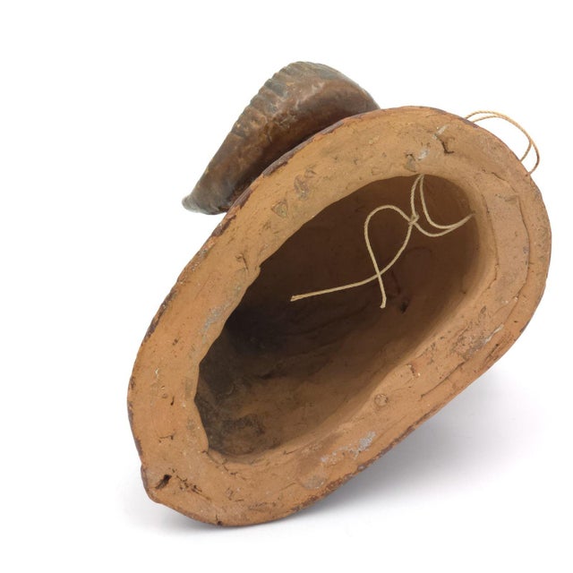 Pottery Ram's Head, France Circa 1850 For Sale In San Francisco - Image 6 of 6