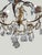 Early 20th Century French Rococo Style 5-Light Cast Bronze & Pendeloque Crystal Cage Chandelier For Sale - Image 11 of 14