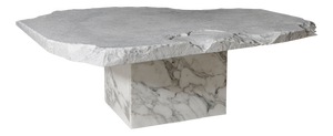 Sculptural Marble Coffee Table, 2010s