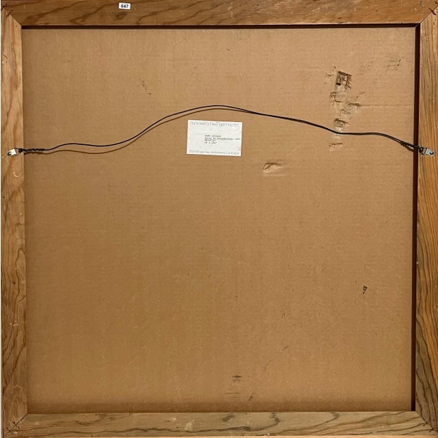 Gary Denmark, Large Gary Denmark Contemporary Abstract Flora Monotype Print Monoprint Artist For Sale In Miami - Image 6 of 10