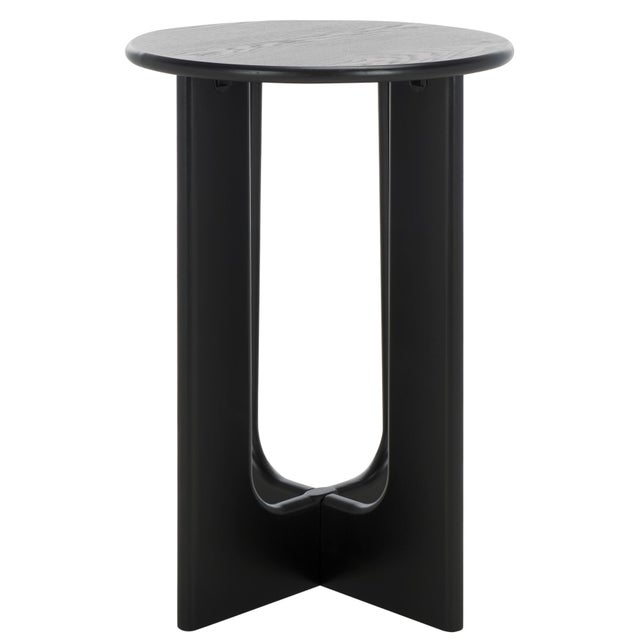 Black Ashanka End Table in Black For Sale - Image 8 of 8