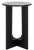 Black Ashanka End Table in Black For Sale - Image 8 of 8