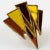 Irena Jaworska, Line Vautrin School Gold Resin and Mirror Pin Brooch For Sale - Image 4 of 7
