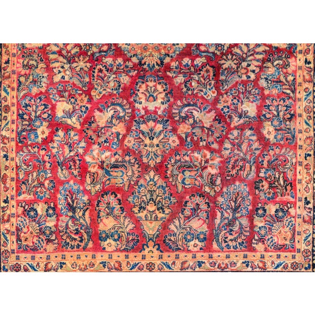 1930s Early 20th Century Sarouk Rug For Sale - Image 5 of 13
