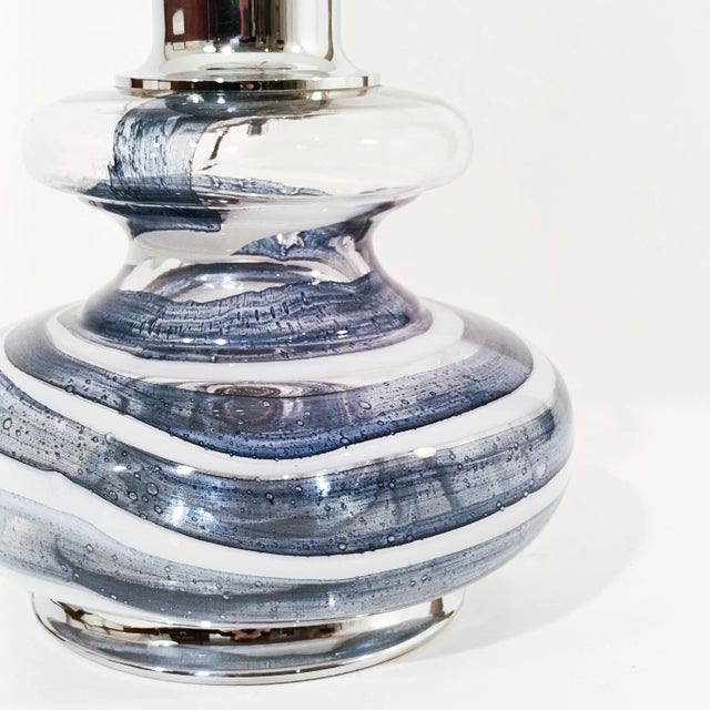 Large Murano Glass Table Lamp from BD Lúmica, Spain, 1970s For Sale - Image 9 of 13