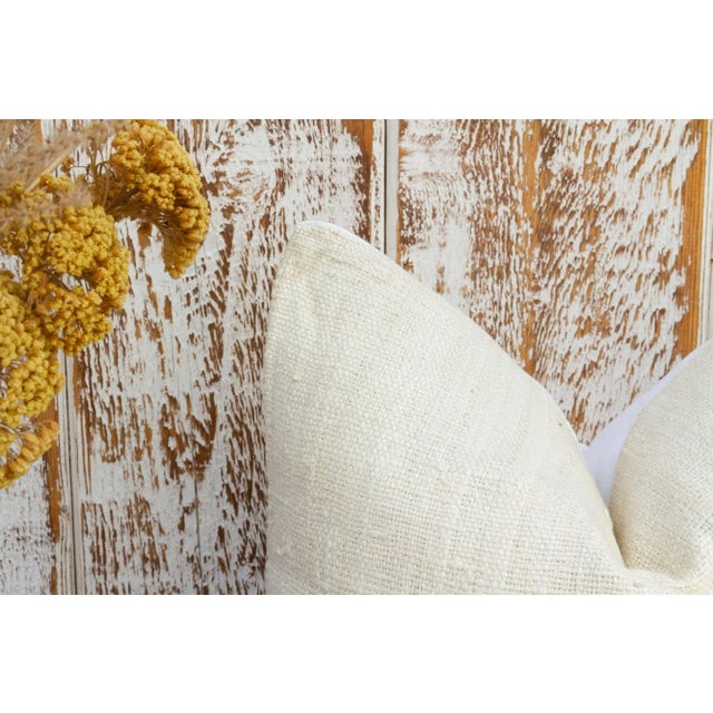 Yanti Organic Silk Pillow For Sale - Image 4 of 8