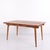 Brown Teak and Oak Dining Table with Extensions by Hans J. Wegner for Andreas Tuck, Denmark, 1960s For Sale - Image 8 of 11
