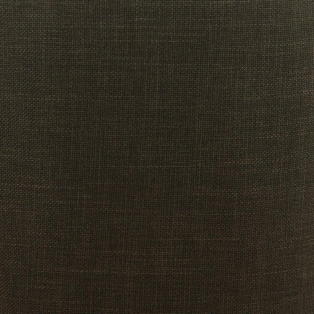 Round Olive Green Swivel Chair For Sale In Los Angeles - Image 6 of 6