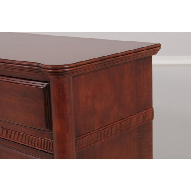 Durham Cherry 8 Drawer Dressing Chest For Sale - Image 13 of 15
