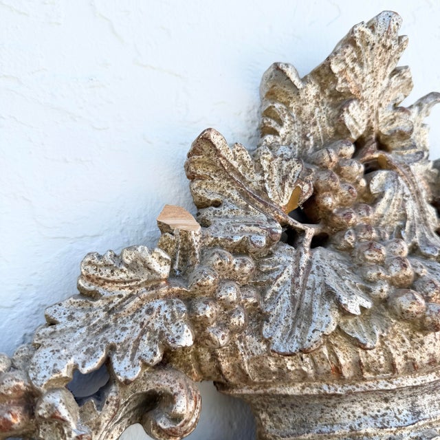 Mid 20th Century Italian Antique-Style Venetian Mantel Mirror For Sale - Image 5 of 11