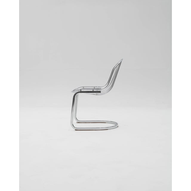 Metal Tubular Chairs by Gastone Rinaldi, 1970s, Set of 6 For Sale - Image 7 of 10