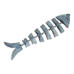 Hand Crafted Decorative Fish Bone Skeleton Taxco Mexico