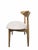Hans Wegner Mid 20th Century MCM Beachwood Hans Wegner Style Chair For Sale - Image 4 of 8