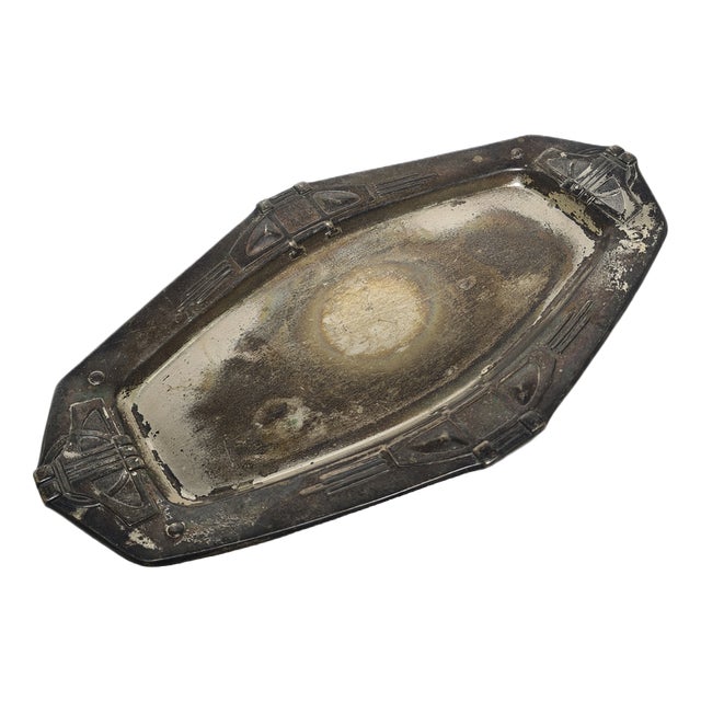 Art Nouveau Tray, Former Czechoslovakia, 1900s For Sale