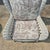 Ficks Reed Late 20th Century Vintage White Wicker Large Wingback Lounge Chair W/ Toile Cushions For Sale - Image 4 of 15