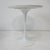 White Burke Tulip Side Table in the Style of Saarinen and Knoll (D) For Sale - Image 8 of 9