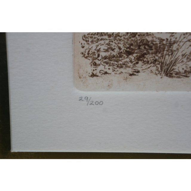 1977 Ronaldo Norden How the West Was Won Marx Brothers Horseback Engraving For Sale - Image 9 of 11