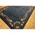 1920s 1920s Antique Wool Allover Floral Rectangle Blue Hand Knotted Pile Peking Rug For Sale - Image 5 of 10