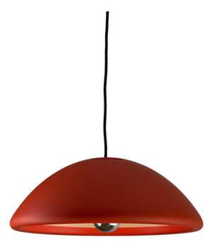 Orange Data 1 Pendant Lamp attributed to Bjarne Bo for Fog & Mørup, 1970s