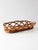 Vintage French Country Wicker Bread Basket With Open Weave For Sale - Image 11 of 15