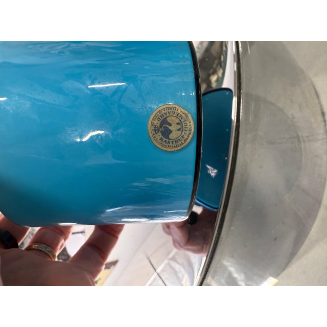 A wonderful collection of 7 white cased blue glass pieces by Holmegarrd. There are some pieces by Per Lutken for his...