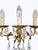 Bronze and Crystal Wall Lamps in the style of King Umberto of Savoy, 1890s, Set of 2 For Sale - Image 10 of 11