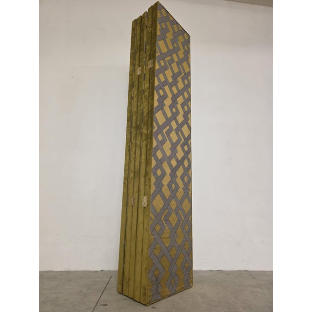 Hollywood Regency Screen, 1970s For Sale - Image 13 of 18